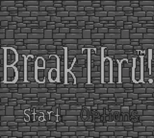 Image n° 2 - screenshots  : BreakThru!